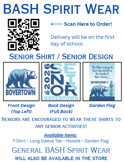 25-26 Spirit Wear